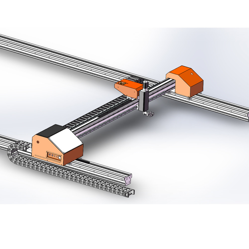 Macchina da taglio al plasma CNC Smart Mini tipo 1530 Gantry portatile con motore passo-passo